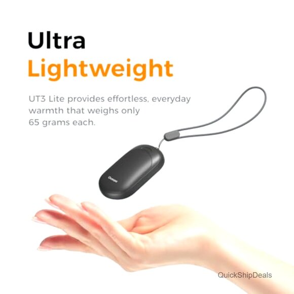 Rechargeable Magnetic Hand Warmers 2 Pack, 3 Heat Settings, Pocket-Sized - Picture 6 of 6